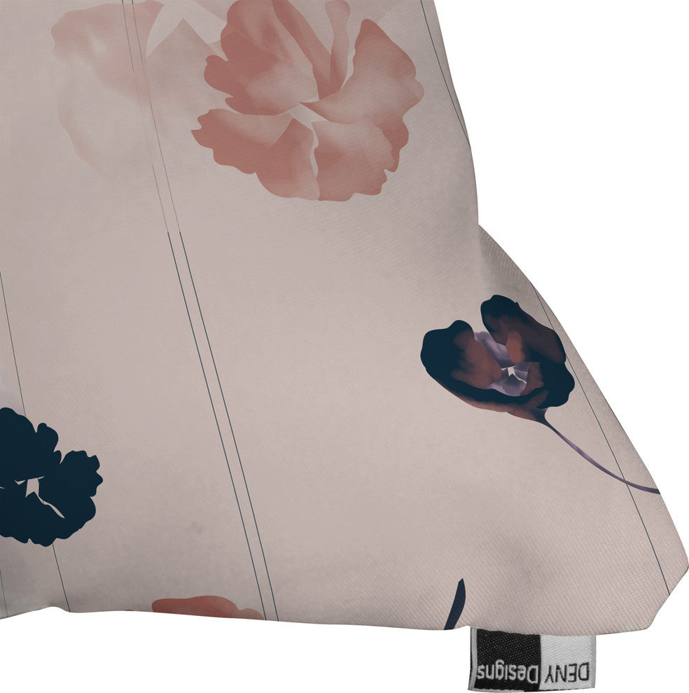 Deny Designs Khristian A Howell Mademoiselle In Pink Outdoor Throw Pillow