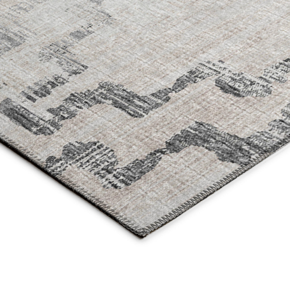 Indoor/Outdoor Sedona SN15 Stucco Machine Washable 2'3" x 7'6" Runner Rug