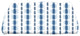 Watercolor Stripe, Stripe Print Bath Towel, Blue