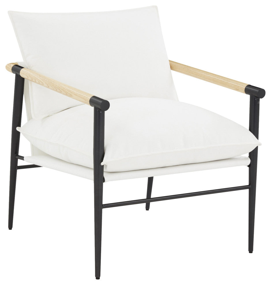 Cali  Accent Chair, Pearl