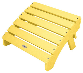 Folding Adirondack Ottoman, Sunbeam Yellow