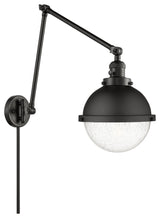 INNOVATIONS 238-BK-HFS-84-BK-LED 1-Light Swing Arm Matte Black