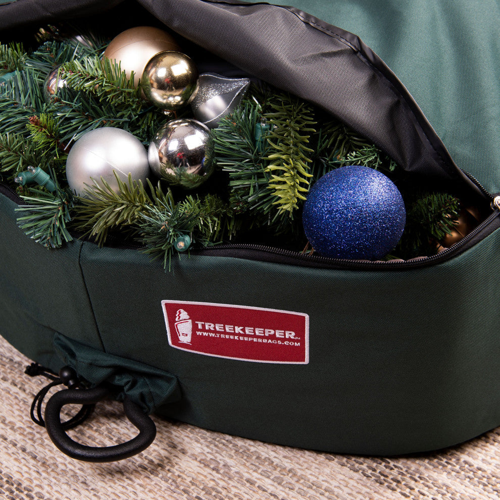 36" Padded Christmas Wreath Storage Container