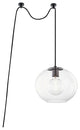 Margot 1-Light Large Swag Pendant, Old Bronze
