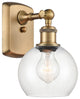 Innovations 516-1W-BB-G122-6 1 Light 6" Sconce, Brushed Brass