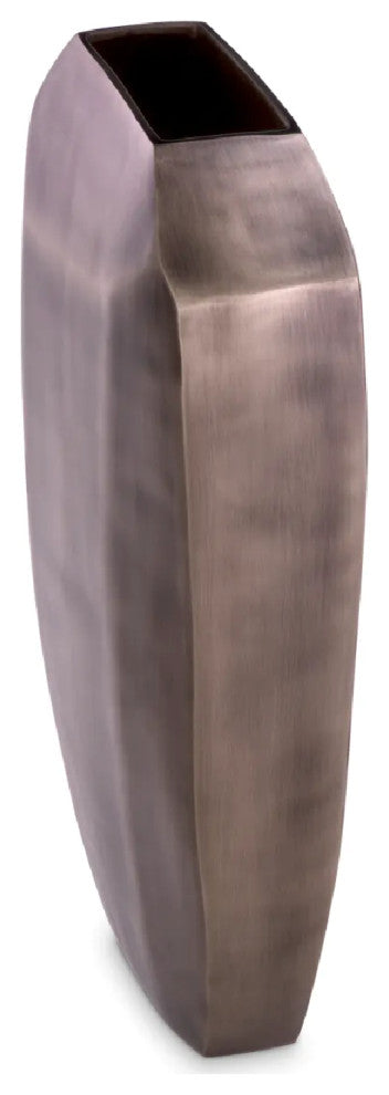 Matte Nickel Vase | Eichholtz Linos, Large