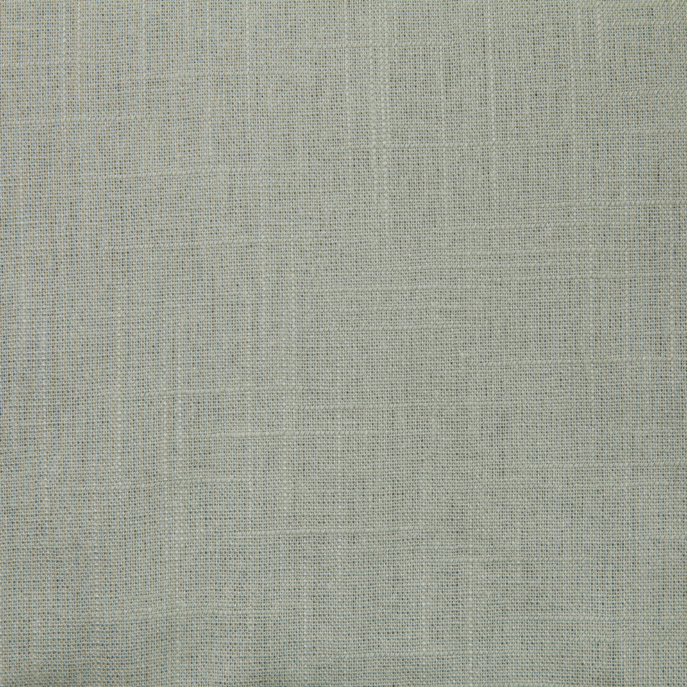 Hera Washed Linen Flange Comforter Set, 3 Piece, Sage, Queen