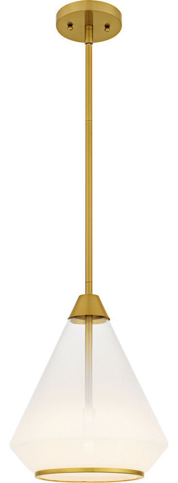 Quoizel QP6750 Haze 11"W Pendant - Matte Black