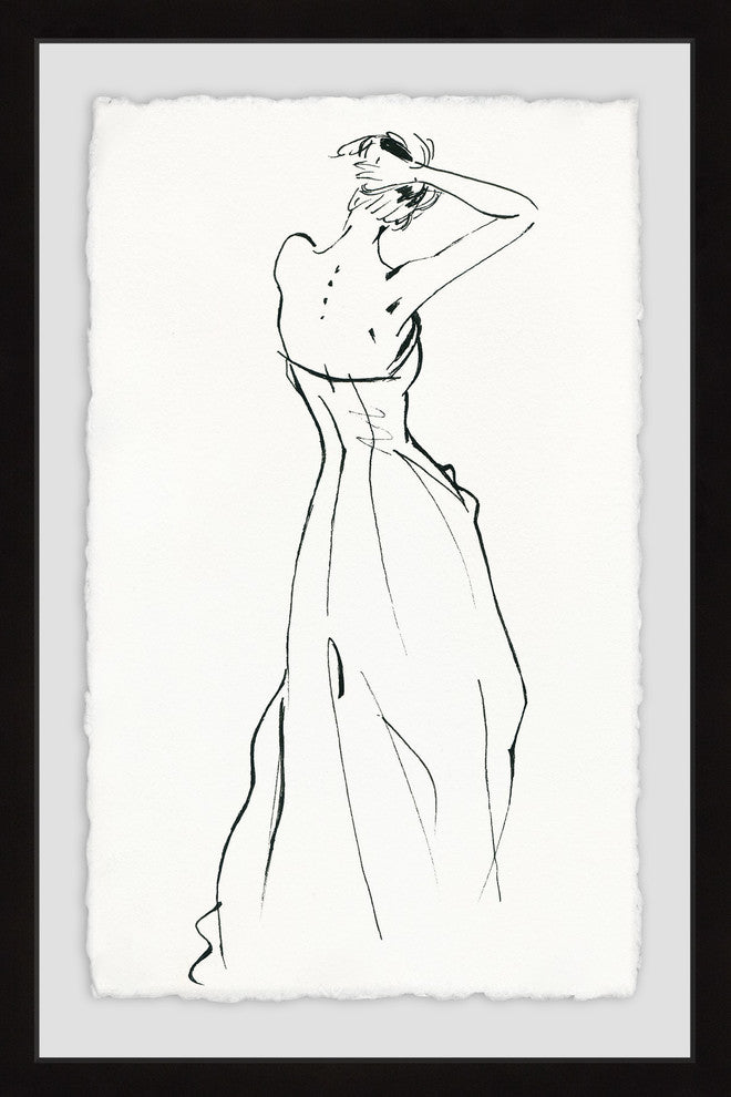 "Back II" Framed Painting Print, 30"x45"