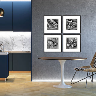 Cork Artwork, 4-Piece Set