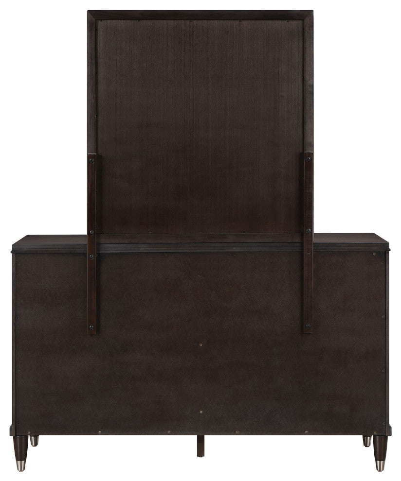 Emberlyn 6-drawer Dresser With Mirror Brown