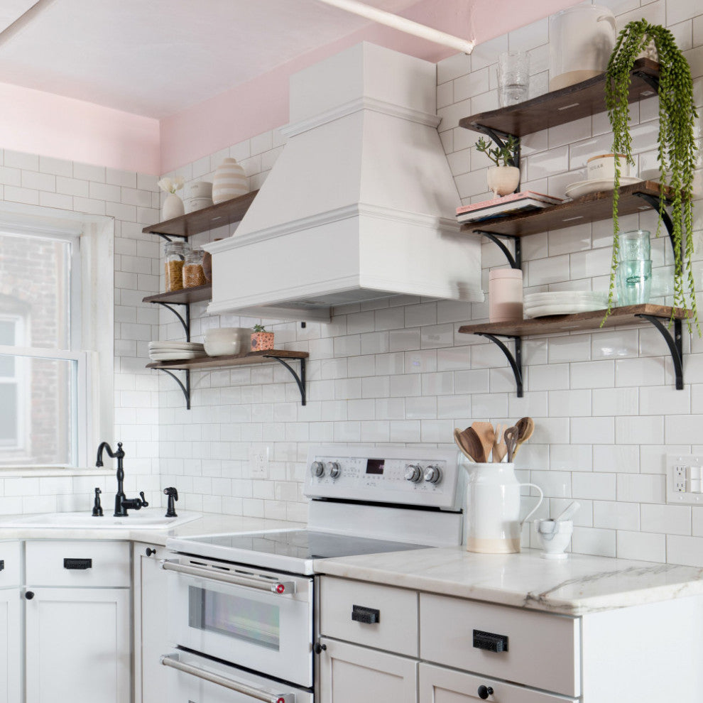 Park Slope Subway Glossy White Ceramic Wall Tile