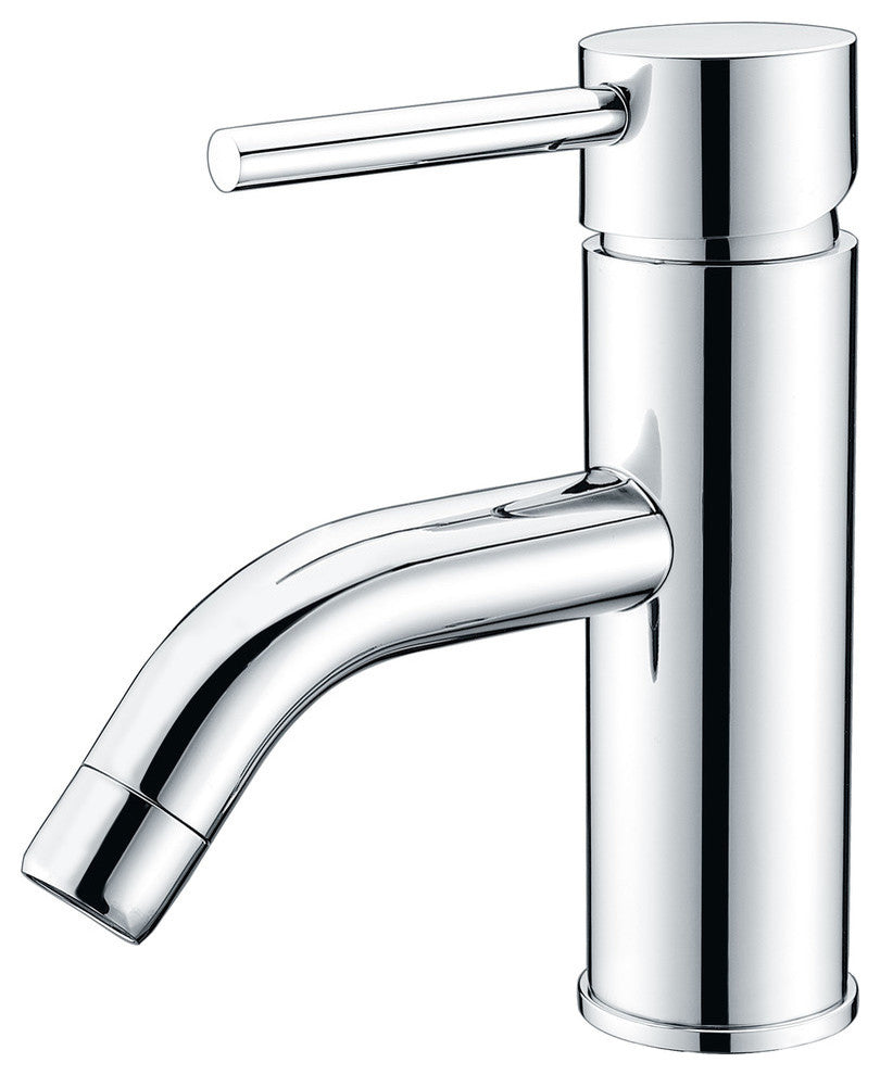 Bravo Series Single Handle Bathroom Sink Faucet in Polished Chrome