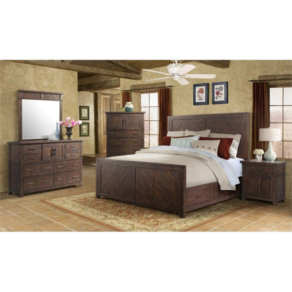 Picket House Furnishings Dex 7 Drawer Dresser in Walnut