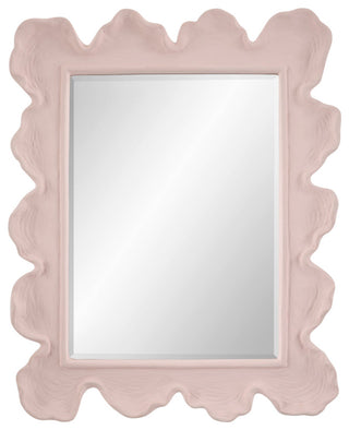 Uttermost Sea Coral Pink Mirror