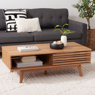 Safavieh Rori 2 Door Coffee Table, Oak
