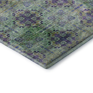 Premium Machine Washable Mayfield AMF557 Purple 3' x 5' Rug