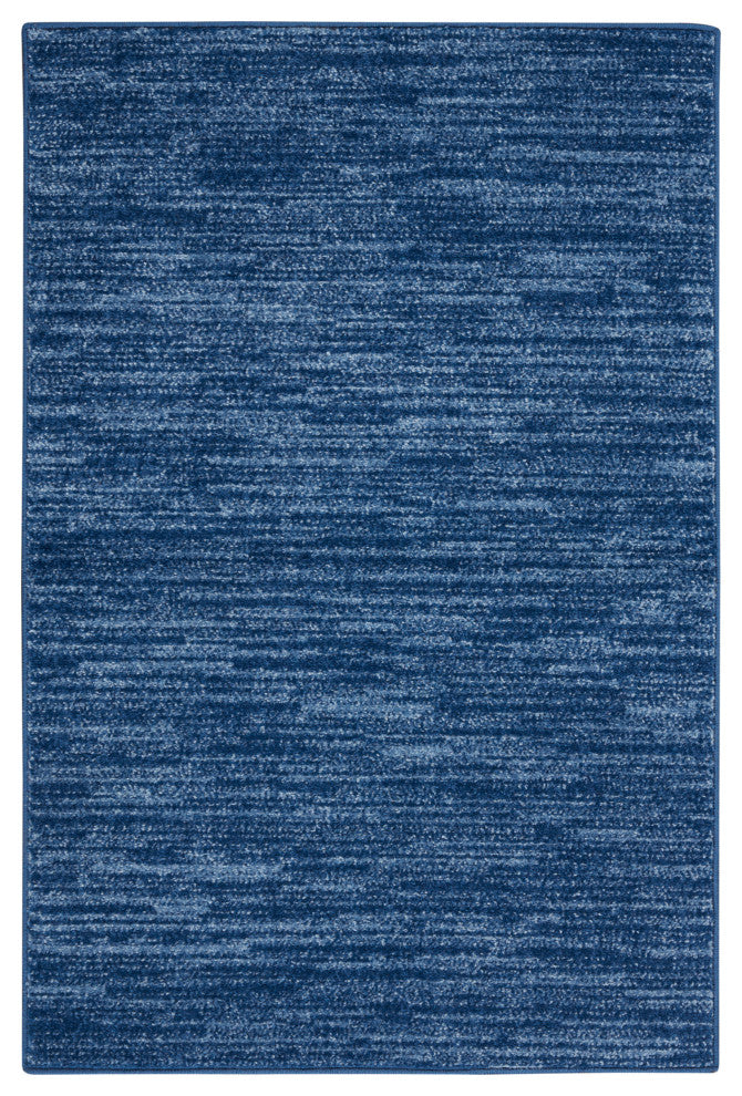 Nourison Essentials 2' x 4' Navy Blue Outdoor Area Rug