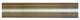 48" Downrod Antique Brass 3/4" Diameter, Replaces X-DR48A-34