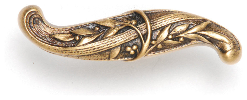 Chelsea Knob Antique Pewter, 24k Satin Gold