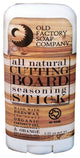 TeakHaus Edge Grain Teak 18 x 12 Inch Rectangle Cutting Board w/ Seasoning Stick