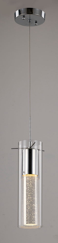 Single Pendant Lighting, Chrome