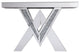 47" Crystal Mirrored Console Table