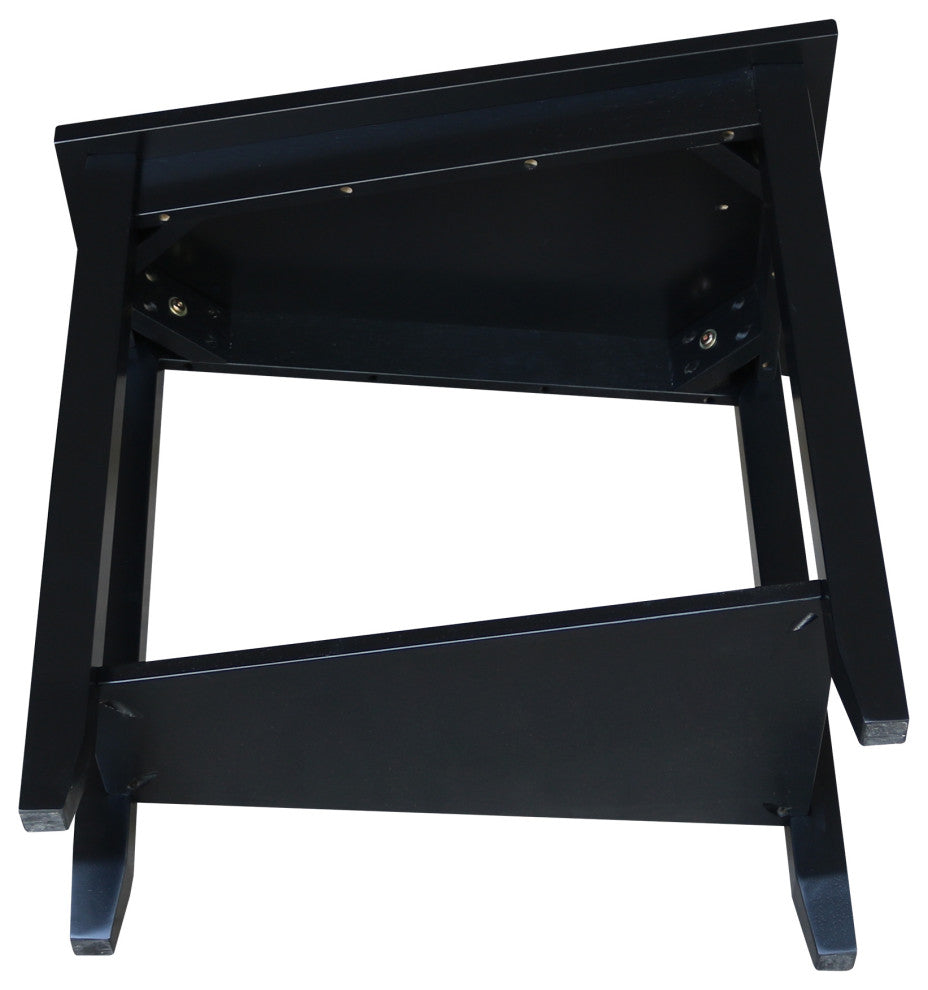 Keystone Accent Table, Black