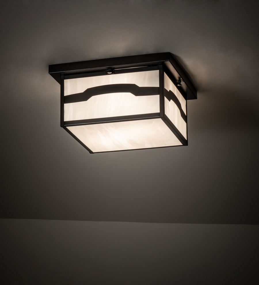 14 Square Hyde Park Mountain View Flushmount