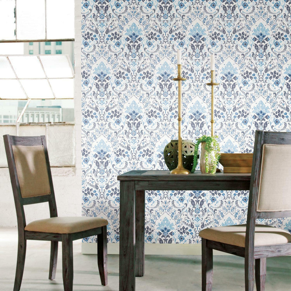 Persian Damask Peel & Stick Wallpaper