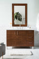 James Martin 850-V48-AWT-3ENC 48" Single Vanity American Walnut Quartz Top