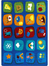 Discovery Blocks 10'9" x 13'2" area rug, color Multi