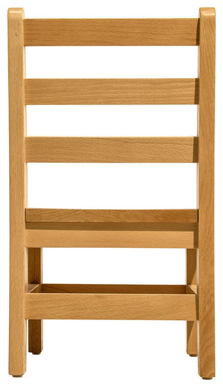 RRI Goods Ladderback Kids Wooden Chair Set of 2, 14"