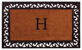 Rembrandt Monogram Doormat 18"x30", Letter H
