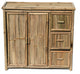 Bamboo Shelf Storage Drawers