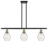Innovations Cindyrella LED Island Light 516-3I-BAB-G654-6-LED, Black Brass