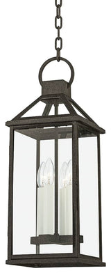 Sanders Four Light Exterior Lantern, French Iron