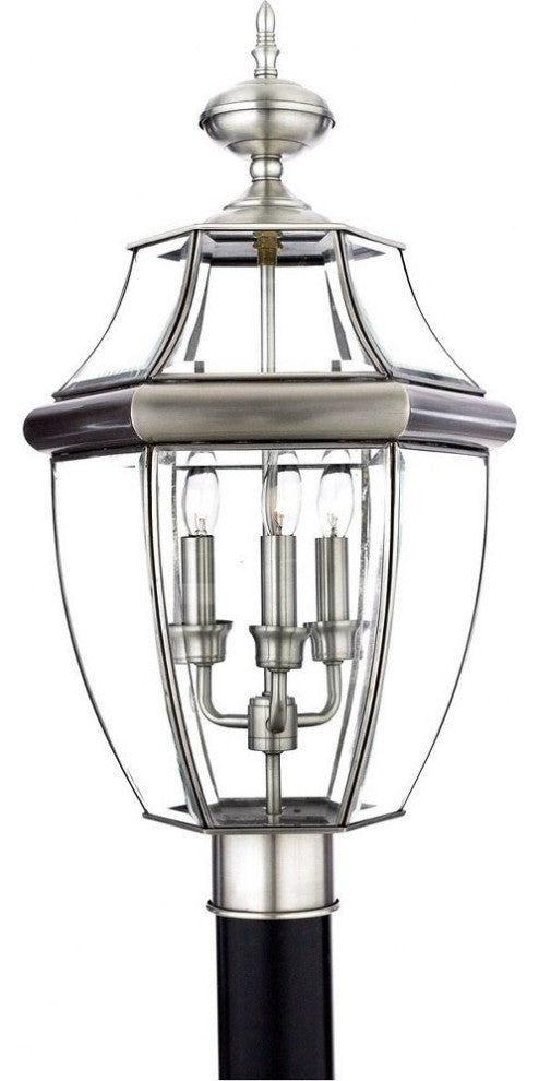 Quoizel Newbury Three Light Outdoor Lantern NY9043P