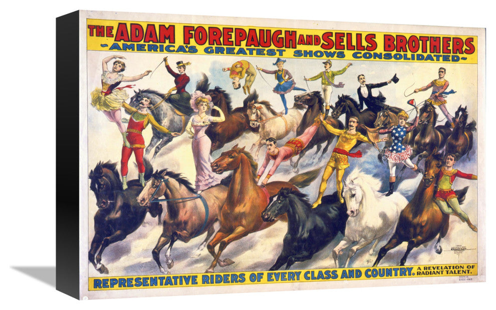 Representative Riders Of Every Class And Country, 16x11