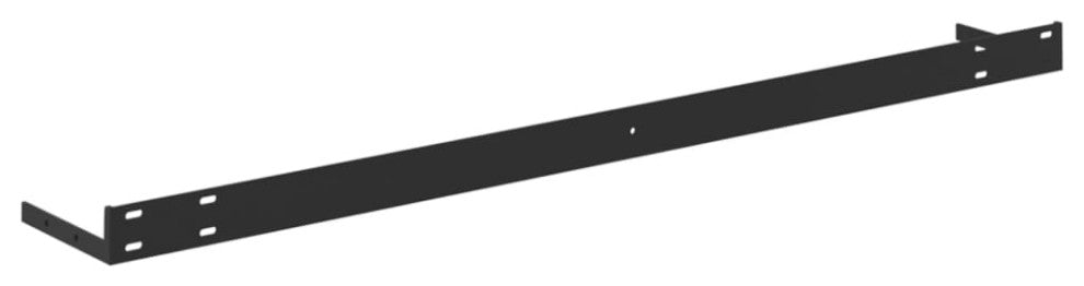 vidaXL Wall Shelf Floating Shelf Display Shelf Wall Mounted Concrete Gray