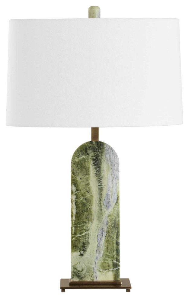 Uttermost Moorea Green Marble Table Lamp