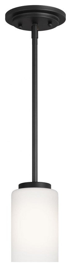 Oslo 1-Light Mini-Pendant Midnight Black