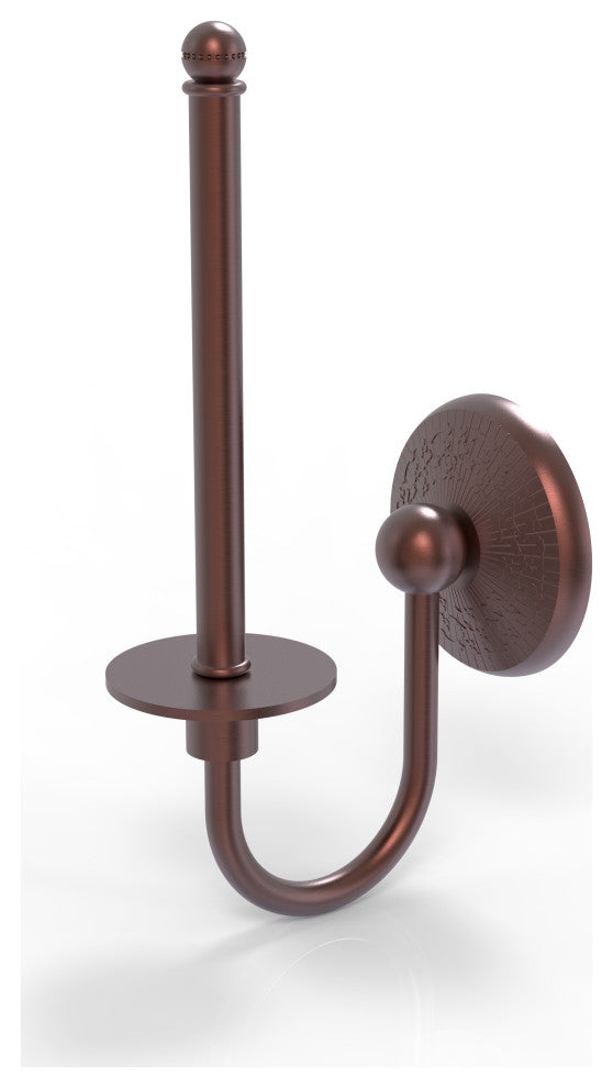 Monte Carlo Upright Toilet Tissue Holder, Antique Copper