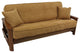 Solid Microsuede Full Futon Cover Set, Camel