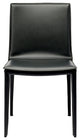 Nuevo Living Palma Dining Chair, Black Leather
