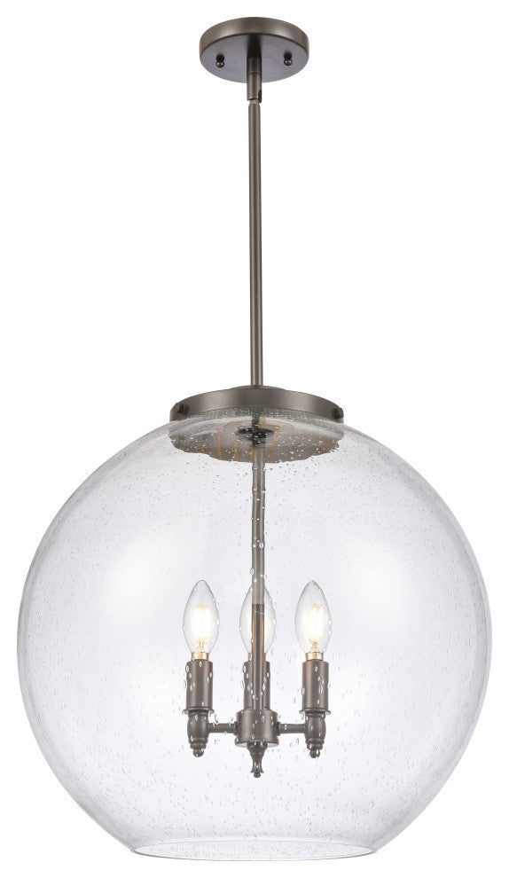 Athens Pendant, Oil Rubbed Bronze, Seedy, Seedy