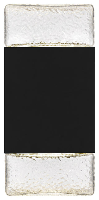 Quoizel SAX8305 Saxton 10" Tall LED Outdoor Wall Sconce - Matte Black