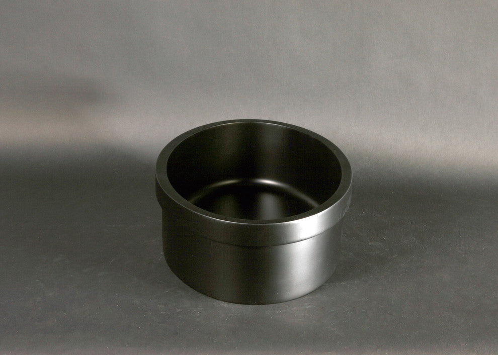 Vetro Vessel Sink, Black