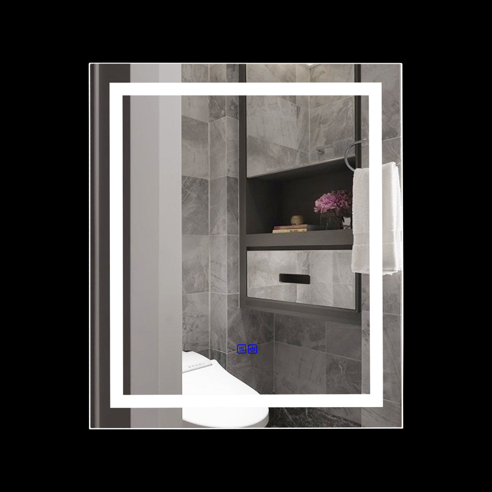 CHLOE Lighting SPECULO Embedded LED Mirror 6000K, Daylight White, 24"