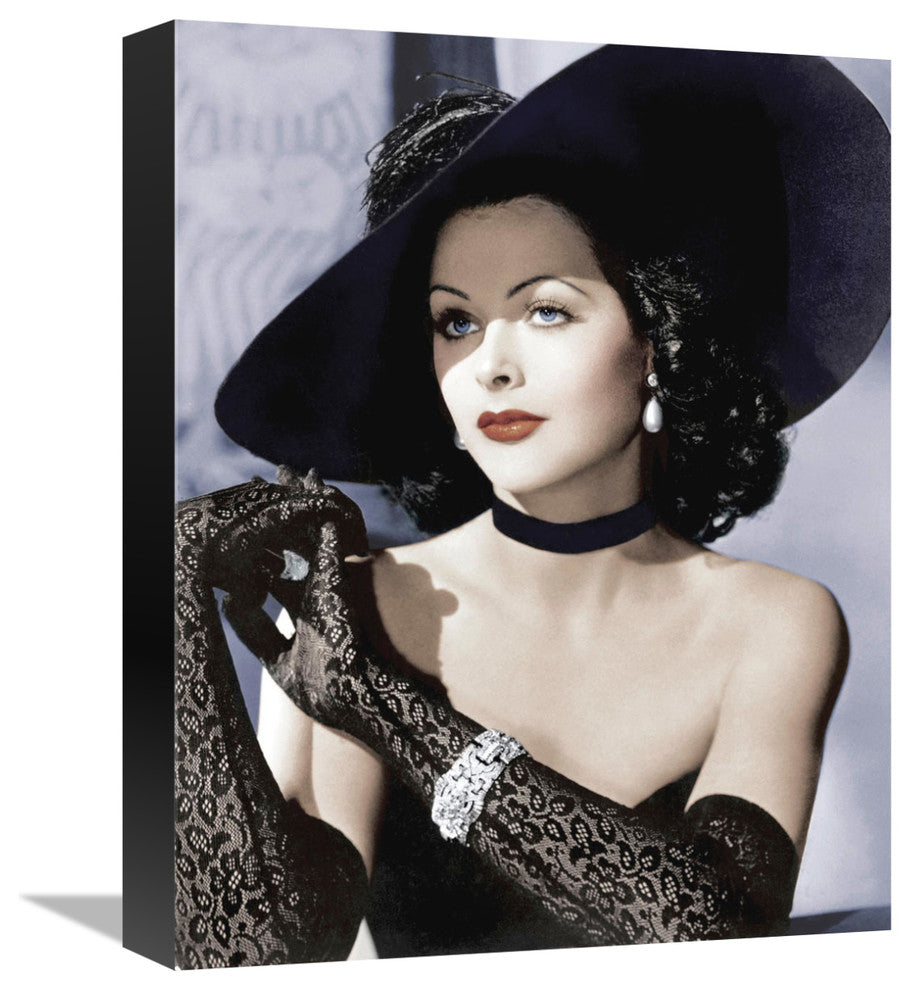 "Hedy Lamarr" Stretched Canvas Giclee by Hollywood Photo Archive, 13x16"